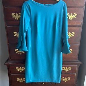 Karl Lagerfeld Elegant teal Blue Dress